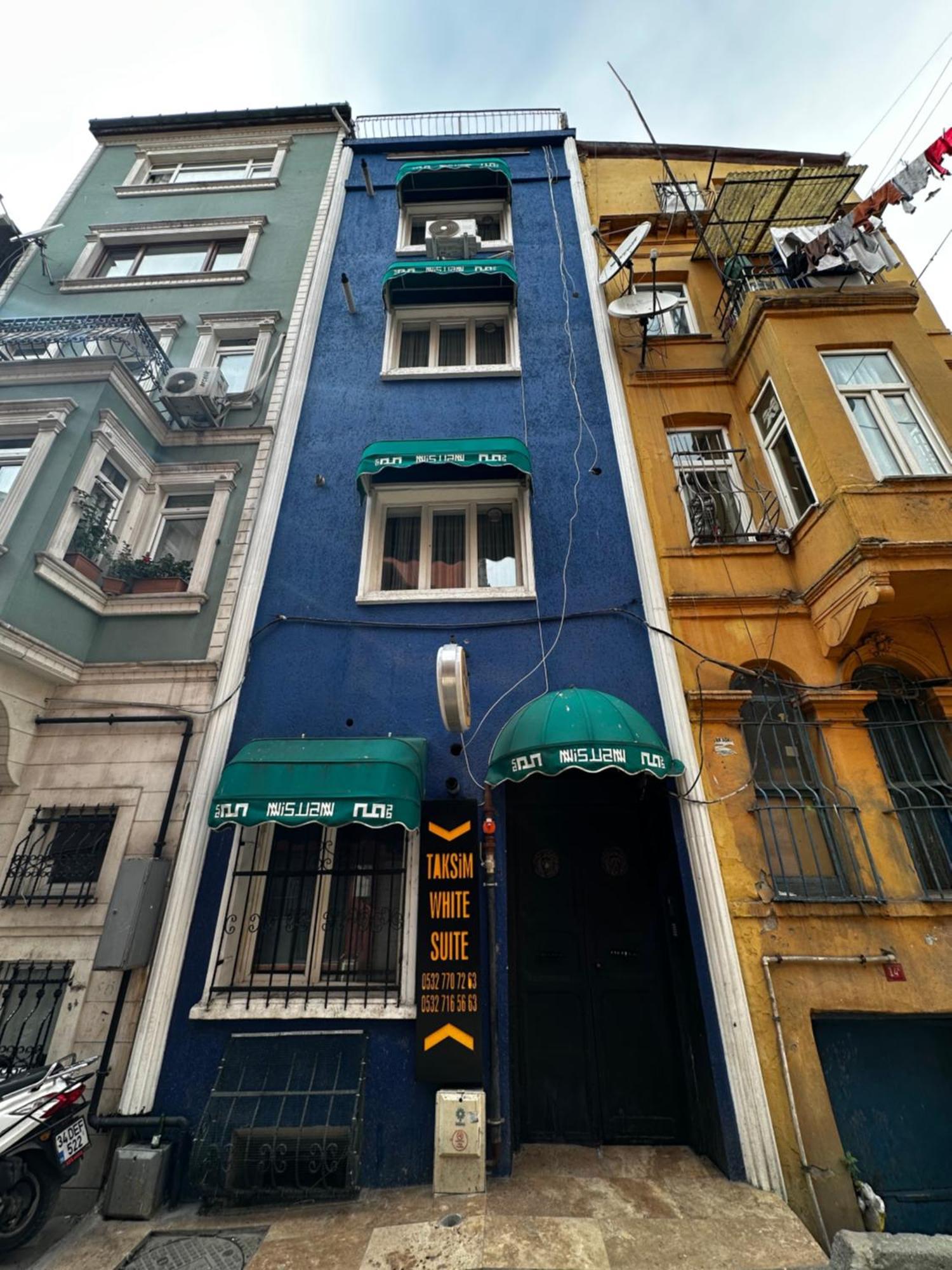 Taksim White Suit Istanbul Exterior foto
